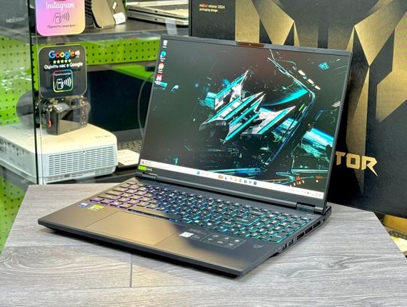 Игровой ноутбук Acer Predator Helios Neo 16 AI / 16" (2560x1600) IPS / Intel Core Ultra 9 275HX (24 ядра по 2.7 - 5.4 GHz) / 32 GB DDR5 / 1000 GB SSD M.2 / nVidia GeForce RTX 5070 Ti, 12 GB GDDR7, 192-bit / WebCam / Win 11 Home б/у | Зображення 3