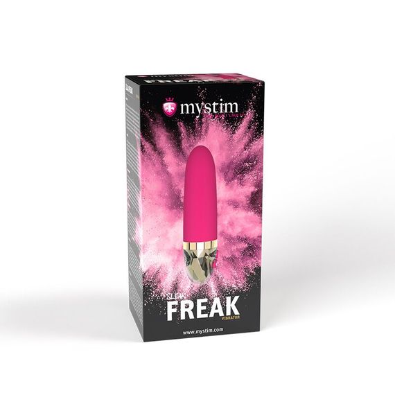 Вибратор Mystim Sleak Freak Pink, 8 режимов, внутренняя и внешняя стимуляция | Зображення 7