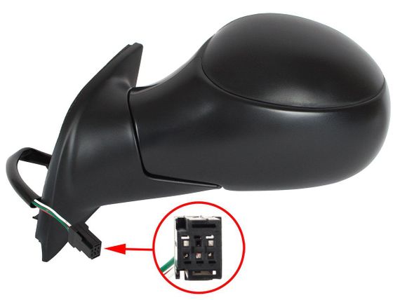 Citroen C3 2002- наружное электрическое зеркало черное левая сторона, 8149RY Ситроен С3 | Зображення 1