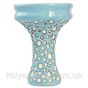 Чаша для Кальяна ETNA Katana Dot Glaze Soft Blue