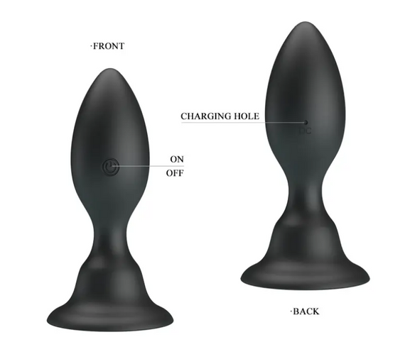 Анальний стимулятор із вібрацією PrettyLove — Push Over to Trigger vibration sexstyle | Зображення 5