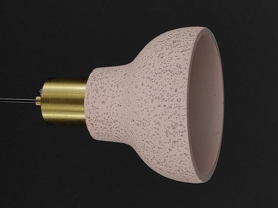 Люстра підвісна на 1 лампочку 27701 Латунь 25-180х15х15 см. | Зображення 2