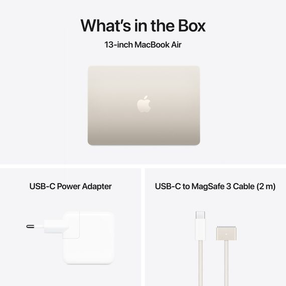Ноутбук Apple MacBook Air 13 M4 A3240 Starlight (MW0Y3UA/A) | Зображення 8