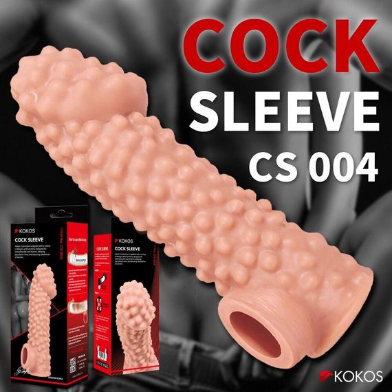 Насадка на член Kokos Cock Sleeve CS 004 L | Зображення 5