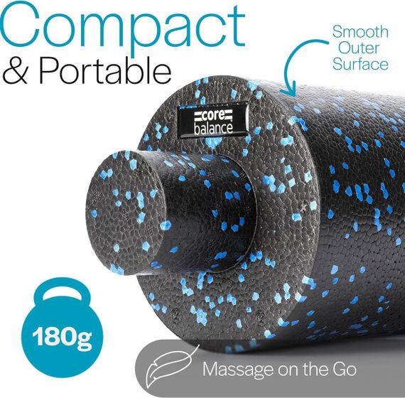 Массажный ролик для фасции со съемным ядром, жесткий фасциальный валик для глубокого массажа мышц для фитнеса | Зображення 3