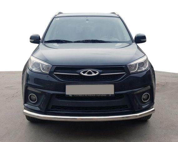 Передняя захист ST008 (нерж) для Chery Tiggo III 2014-2024 рр