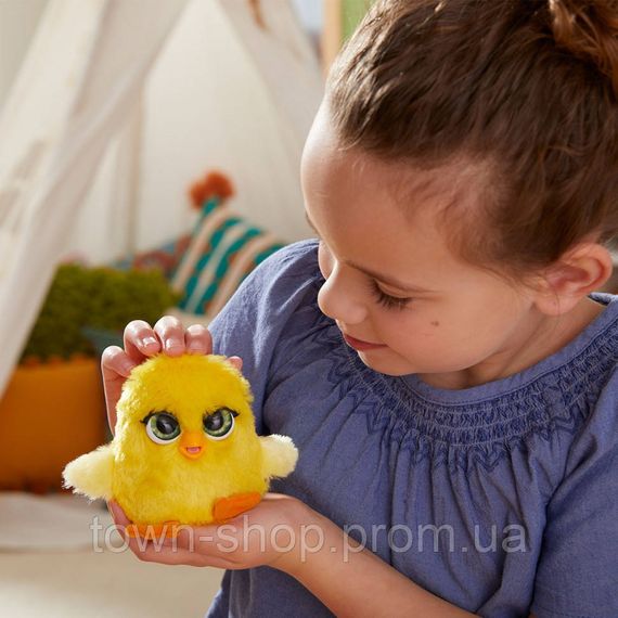 Интерактивная игрушка "Цыпленок" Furreal 28067 серии "Fuzz-A-Lots" звук | Зображення 2