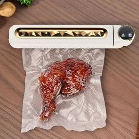 Вакуумный упаковщик с дисплеем Vacuum machine Capper Белый