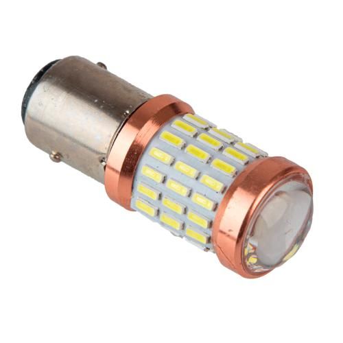 Лампа PULSO/габаритна/LED 1157/51+9SMD-3014 with lens/12-24v/2w/300lm White | Зображення 2
