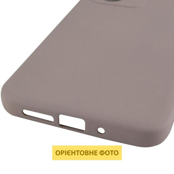 Чохол TPU GETMAN Liquid Silk Full Camera для Xiaomi Redmi 15 4G (Global) / 5G Сірий / Lavender | Зображення 4