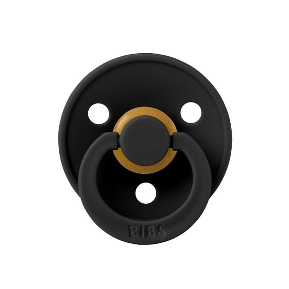 Соска пустушка Bibs Colour round 18+ міс 3 розмір Black