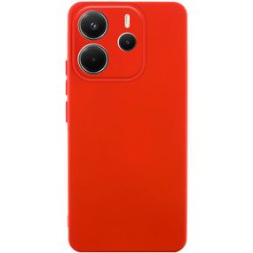 Чехол TPU GETMAN Liquid Silk Full Camera для Xiaomi Redmi Note 14 4G (Int. version) Красный / Red
