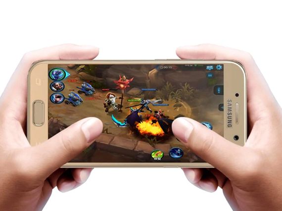 Защитное 3D стекло VERON Samsung J2 Pro 2018 J250 Full Cover Gold | Зображення 1