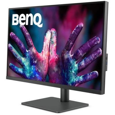 Монитор BenQ PD2705U Dark Grey (9H.LKDLA.TBE) | Зображення 1