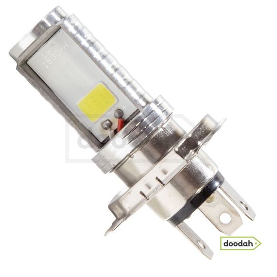 Мото лампа LED для Фари H4 / Hi / Lo 12W / 8W / 1200LM / 6500K - CARPRIE 015 | Зображення 3