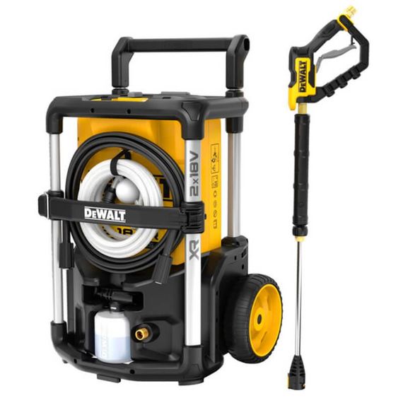 Мийка високого тиску акумуляторна безщіткова 165 Бар DeWALT DCMPW1600N | Зображення 3