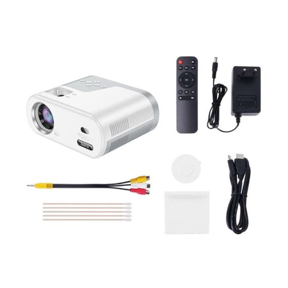 Проектор HOCO DT2 Smart Projector (720P Android version) (EU) Gray White | Зображення 5