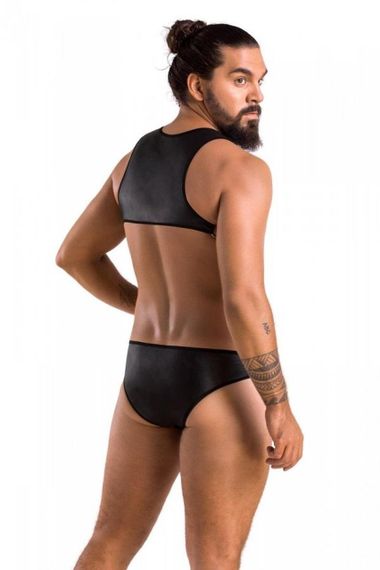 Боді чоловіче Passion ADAM 056 Black L/XL Sex Aura | Зображення 1