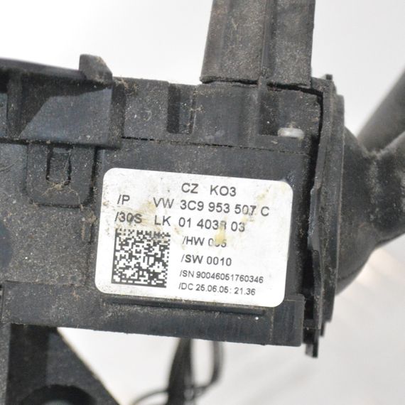 Підрульовий перемикач в зборі Volkswagen Passat B6 2005-2010 Фольксваген Пассат б6 3C9953513C 3C9953507C | Зображення 5