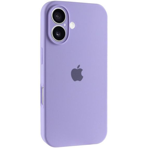 Чохол Silicone Case Full Camera Protective (AA) для Apple iPhone 17 (6.3") Бузковий / Dasheen