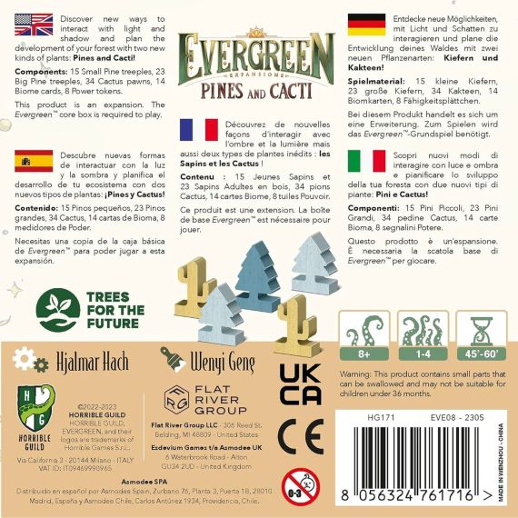 Настільна гра Evergreen: Pines and Cacti (Сосни та Кактуси) укр. правила | Зображення 4