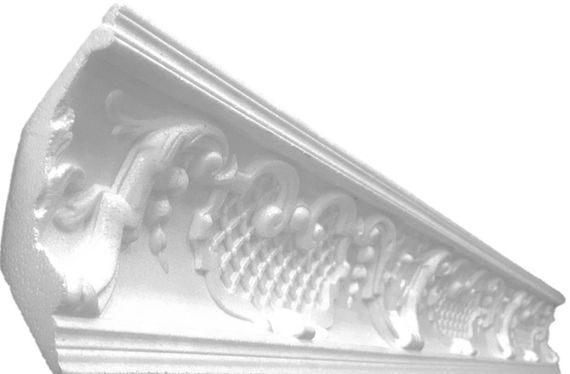 Стельовий плінтус Simja 19006 з орнаментом 100x115x1300 мм