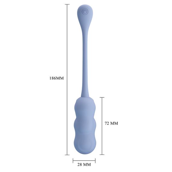 Віброяйце з дистанційним керуванням Pretty Love - Leshy Dream Chaser 4 Blue, BI-014868W-A5 Sex Aura | Зображення 6