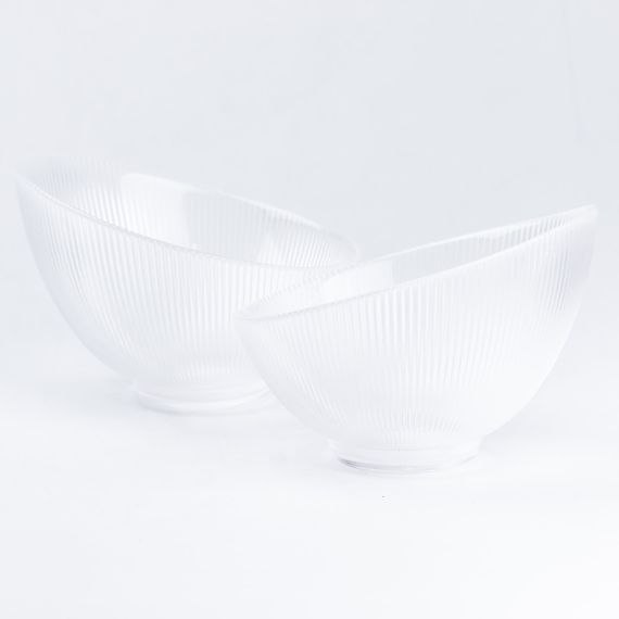 Салатница стелянная 17 см, прозрачная | Зображення 5