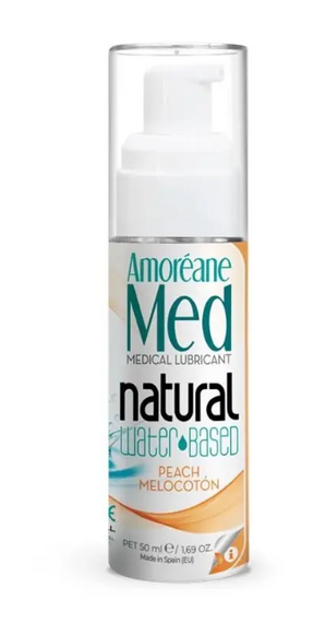Гель-любрикант AM. Peach Water Based Lubricant з фітопланктоном, 50 мл Sex Aura | Зображення 1