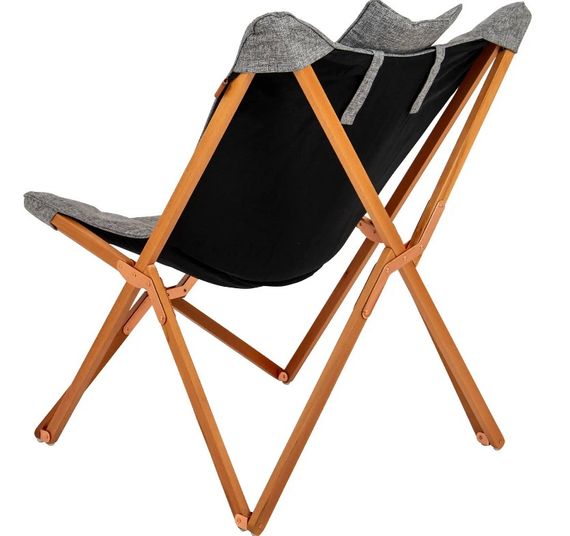 Крісло розкладне Bo-Camp Bloomsbury L Grey (1200370) (DAS302726) | Зображення 4