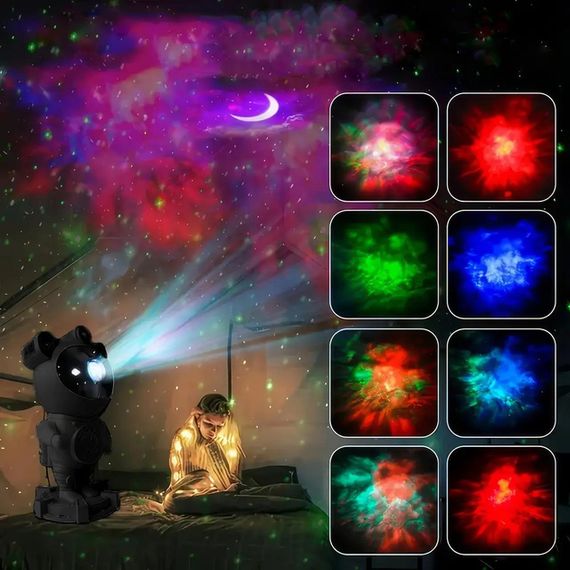 Проектор зоряного неба Космонавт з колонкою XPRO Чорний (47562-_377) | Зображення 3