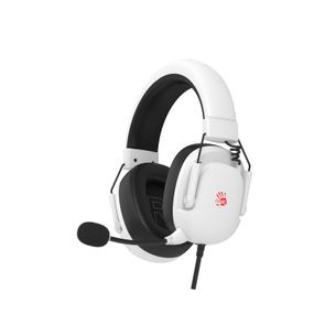 Гарнітура ігрова Bloody G585 (White) з підсвічуванням, USB, колір білий