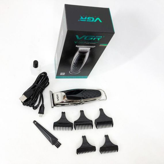 Акумуляторна універсальна машинка для стрижки VGR V-093, Машинка для стрижки волосся електрична KR-28 | Зображення 1