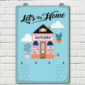 Ключница настенная Let`s stay home 25х36 см (KEDB_20F011)