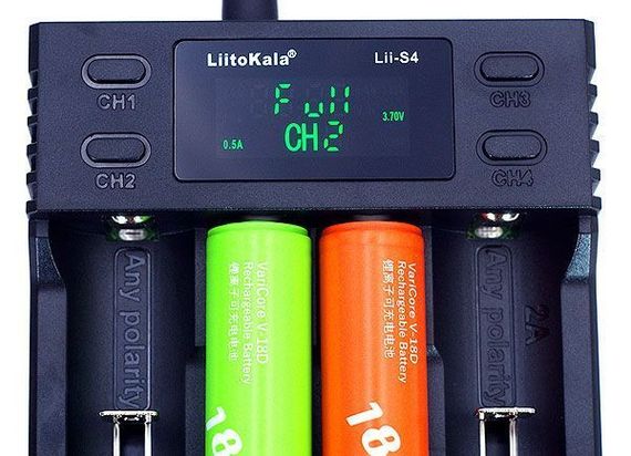 Зарядний пристрій Liitokala S4 - Швидка зарядка для Li-ion акумуляторів (46679-LiitoKala Lii-S4_1036) | Зображення 6