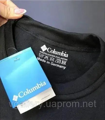 Комплект термобілизни Columbia ЧОРНИЙ, теплий і дуже зручний набір, приміум'якість Л | Зображення 1