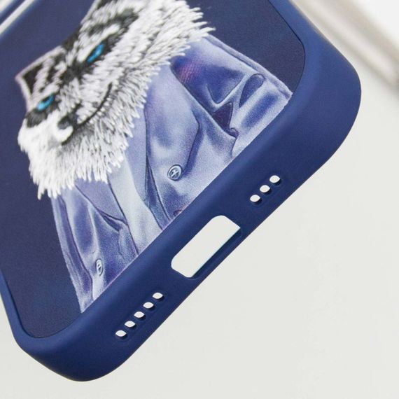 TPU+PC чехол Friends для Apple iPhone 16 Pro (6.3") Blue Wolf | Зображення 6