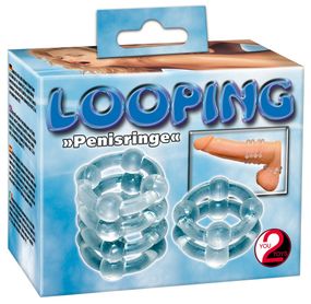 Ерекційні кільця - Looping Penis Rings Sex Aura