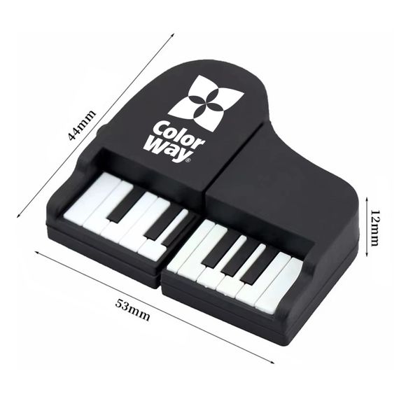 USB флеш накопичувач ColorWay Piano 32 GB 3.0 Black (CW-USBPO32) | Зображення 7