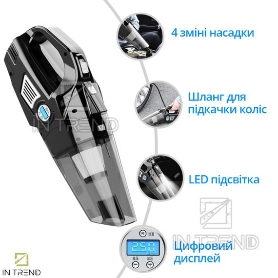 Автомобільний пилосос з компресором XPRO AKS-9200 (234567415_1072) | Зображення 4