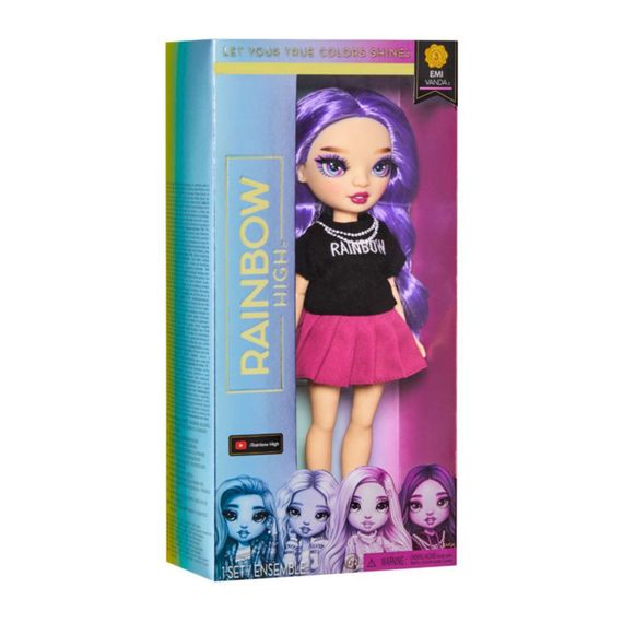 Дитяча ігрова лялька Орхідея Rainbow High 987918 серії "ОРР" з артикуляцією | Зображення 3