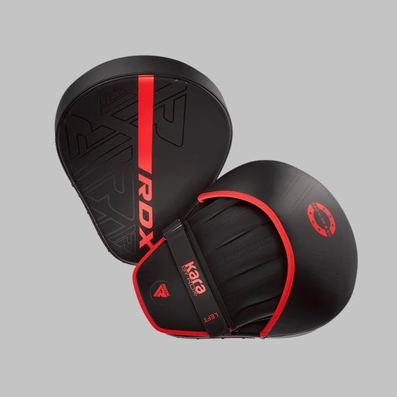 Лапы боксерские RDX F6 KARA Matte Red | Зображення 3
