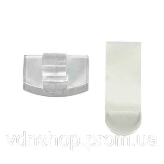 Набір гачків, що самоклеяться 1,3х1,8 см для гірлянд і декору, не залишають слідів  (20шт) | Зображення 3