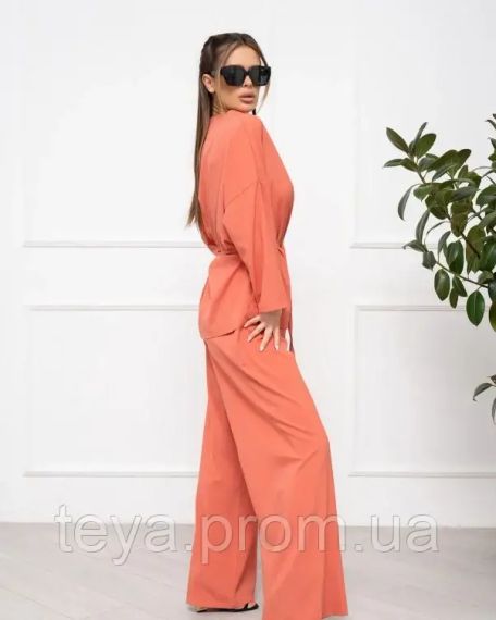 Костюм колір теракотовий розмір 3XL FI_007817 | Зображення 1