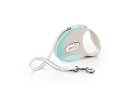 Рулетка для собак Flexi Style S, стрічка 3 метри, блакитний