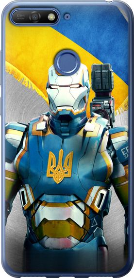 Чехол на Huawei Honor 7C Украинский киборг "980u-1411-17620"