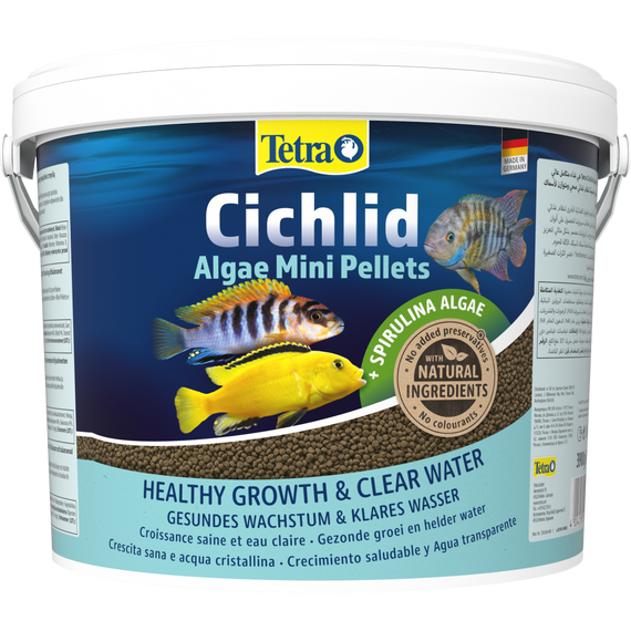 Корм Tetra Cichlid Algae Mini для акваріумних цихлід гранули 10 л/3,9 кг | Зображення 3