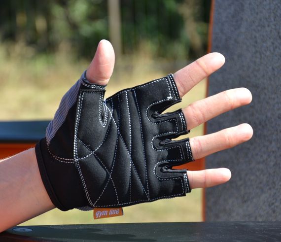 Рукавички для фітнесу Power System PS-2250 Pro Grip Grey M | Зображення 4