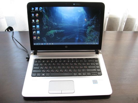 Ультрабук HP ProBook 440 G3 / 14" (1920x1080) TN / Intel Core i5-6200U (2 (4) ядра по 2.3 - 2.8 GHz) / 8 GB DDR4 / 128 GB SSD M.2 / Intel HD Graphics 520 / WebCam / Win 10 Pro б/у | Зображення 1
