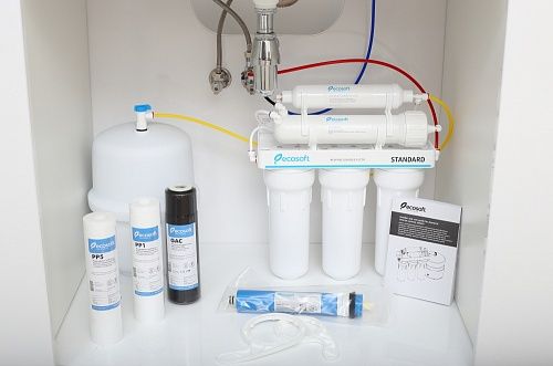 Фильтр обратного осмоса Ecosoft Standard 5-50 (1 уголь.картридж, простой кран, 50 галл/сутки) (MO550ECOSTD) | Зображення 7